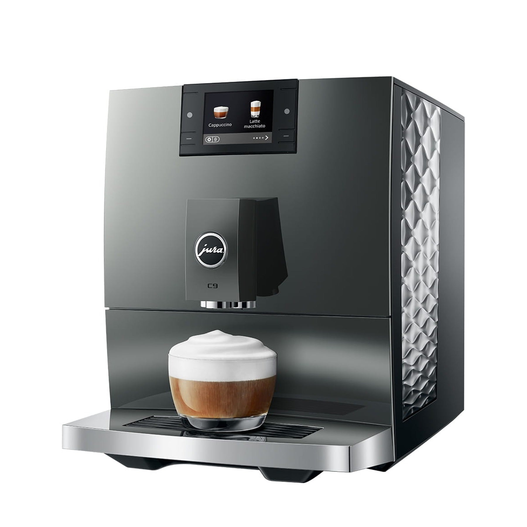 Jura C9 Piano Inox — extraction
