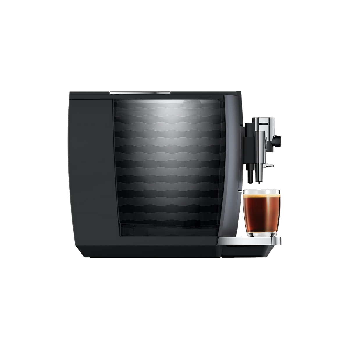 Jura E10 Onyx Grey — profil