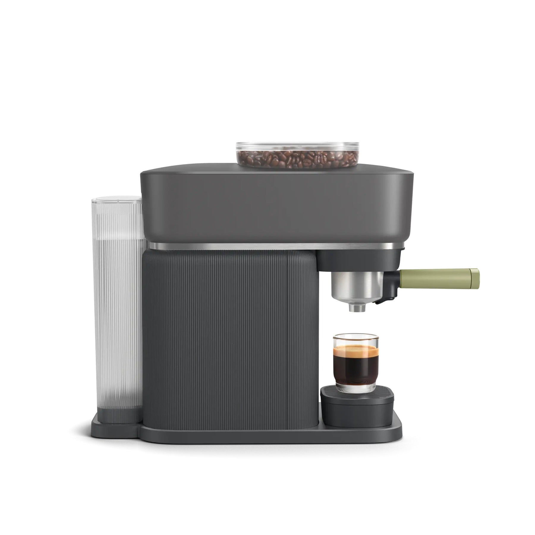 Philips Baristina Vert Sauge - vue side mug