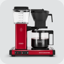 Cafetière filtre Moccamaster rouge